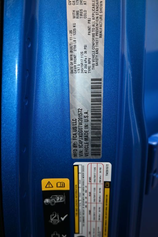 New 2026 Hydro Blue Pearl Coat Jeep Sport image 20