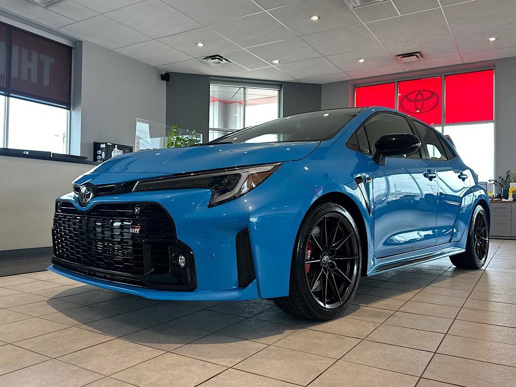 Blue Flame 2024 Toyota GR Corolla Circuit Edition AWD Hatchback All-Wheel Drive 6-Speed Manual