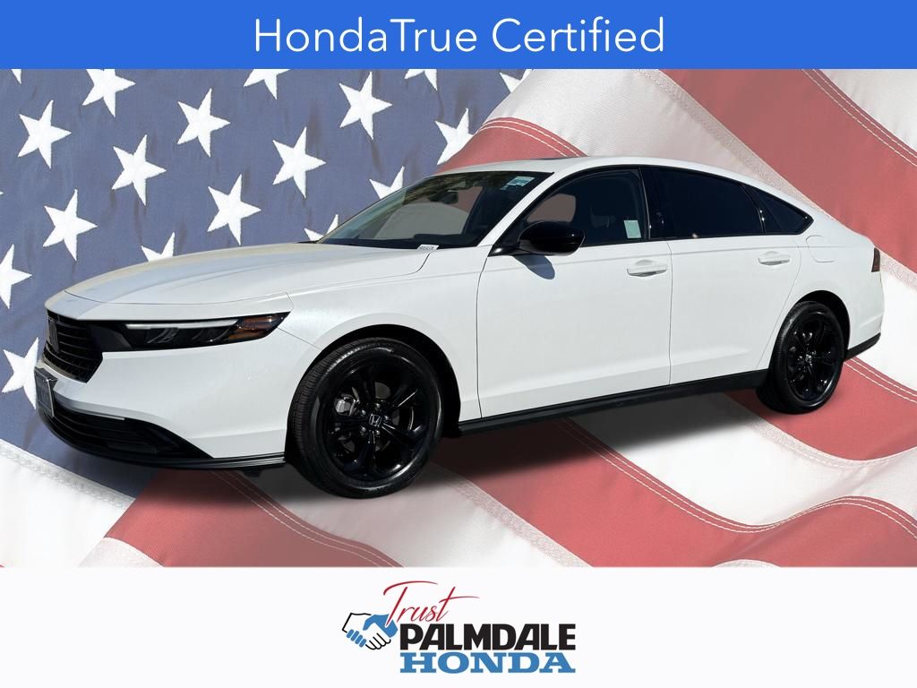 Platinum White Pearl 2025 Honda Accord SE FWD Sedan Front-Wheel Drive Continuously Variable Transmission