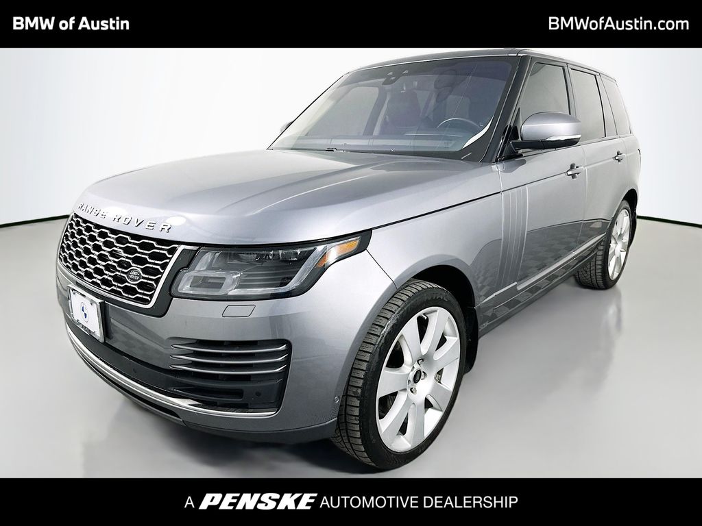 Silver Metallic 2020 Land Rover Range Rover HSE AWD SUV / Crossover All-Wheel Drive 8-Speed Automatic