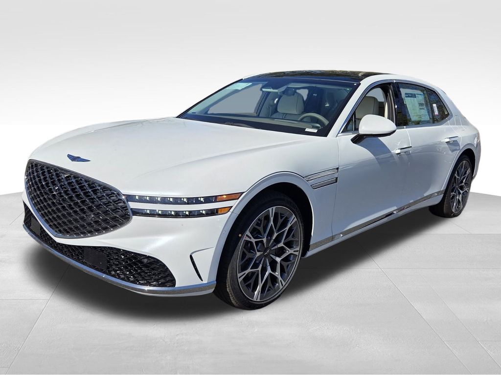 Uyuni White 2026 Genesis G90 3.5T e-Supercharger AWD Sedan All-Wheel Drive 8-Speed Automatic