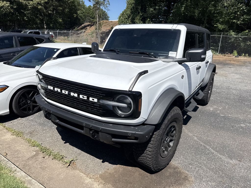 2024 Oxford White Ford Bronco Wildtrak 4X4 SUV