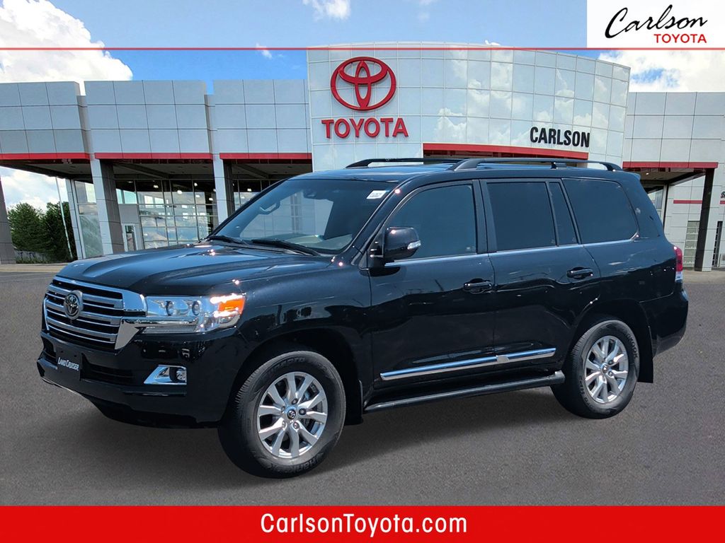 Midnight Black Metallic 2021 Toyota Land Cruiser AWD SUV / Crossover All-Wheel Drive 8-Speed Automatic