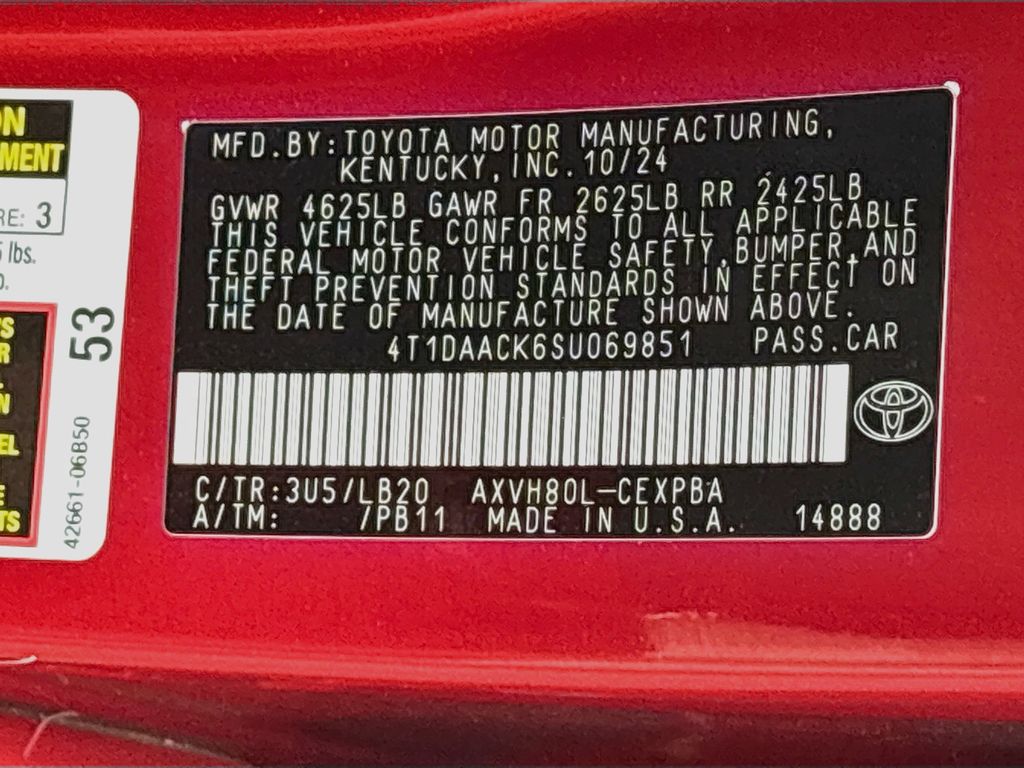 Certified Used 2025 Red Toyota XSE image 34
