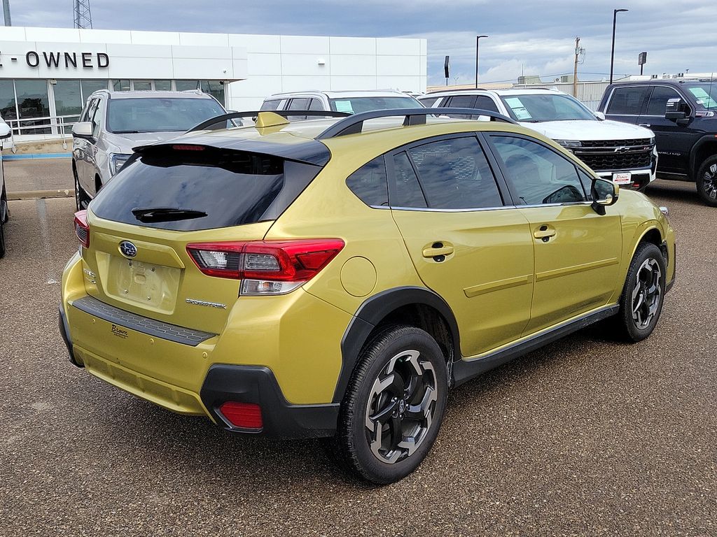 2022 Subaru Crosstrek Limited Yellow at Brown Honda