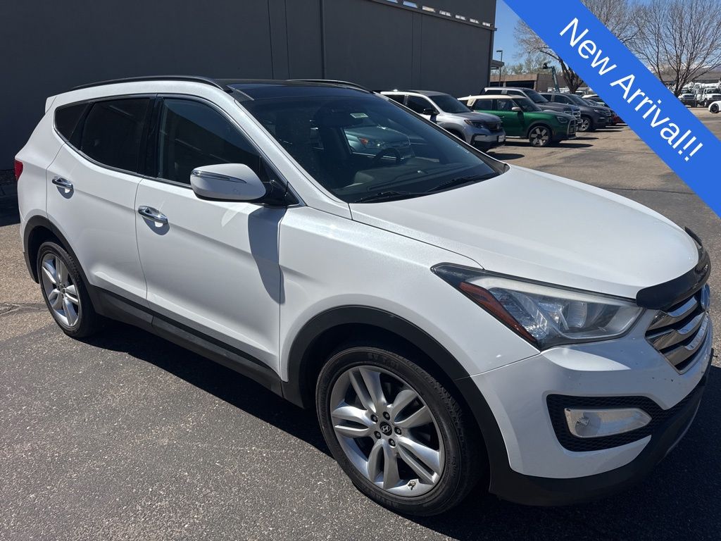 Frost White Pearl 2014 Hyundai Santa Fe Sport 2.0T AWD SUV / Crossover All-Wheel Drive 6-Speed Automatic Overdrive