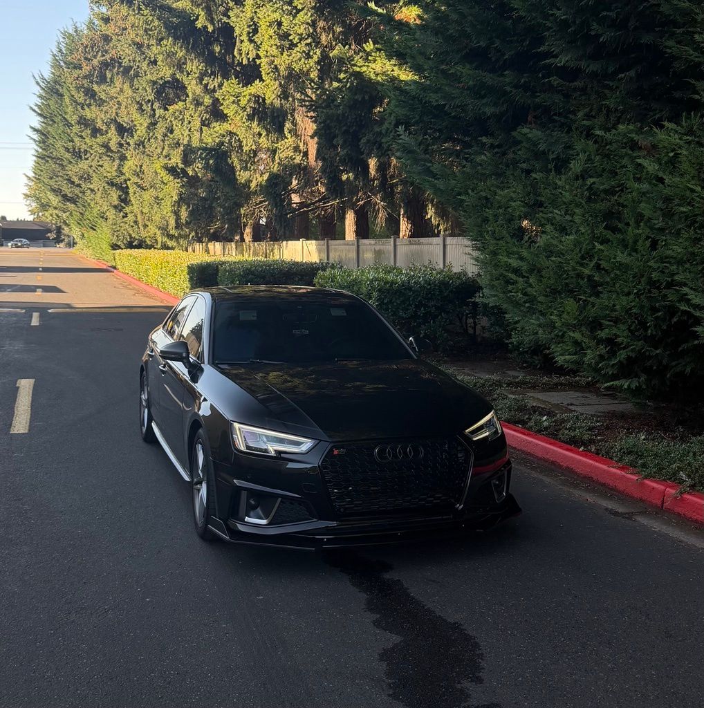 Black 2019 Audi S4 Sedan All-Wheel Drive 8-Speed Automatic