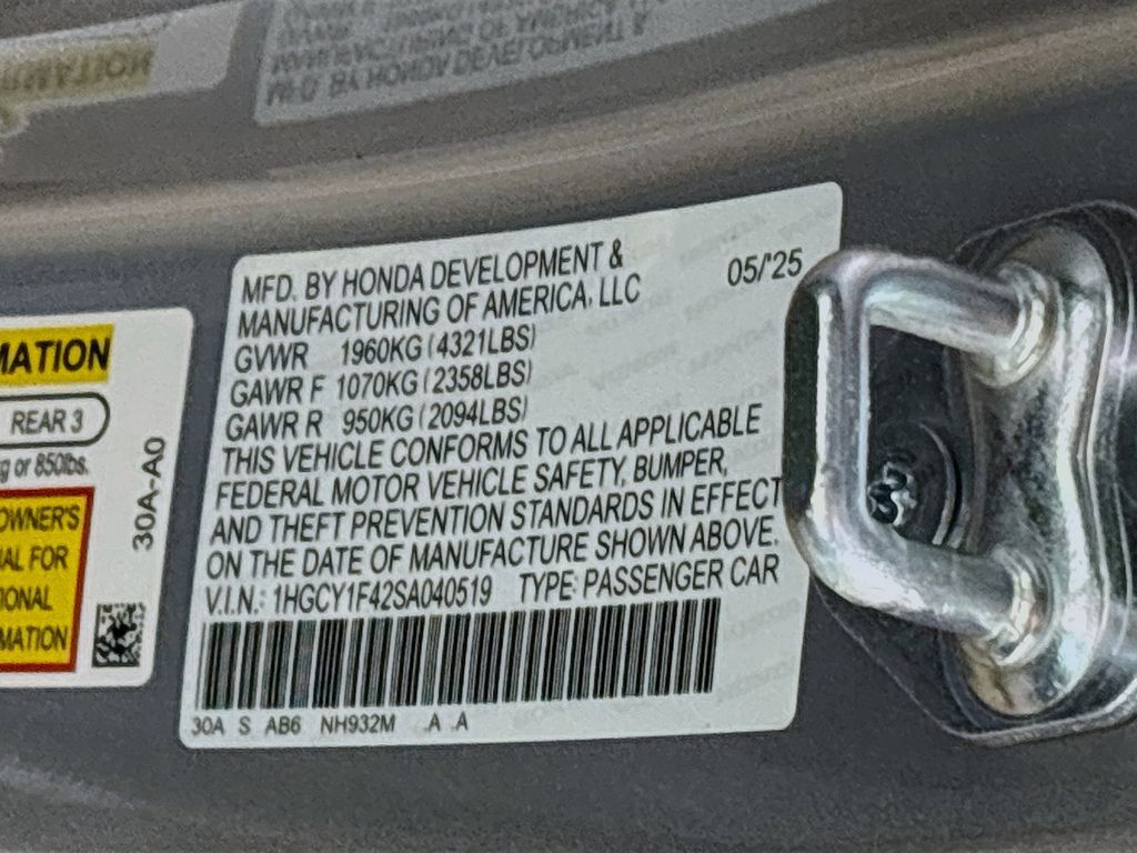 2025 Honda Accord SE