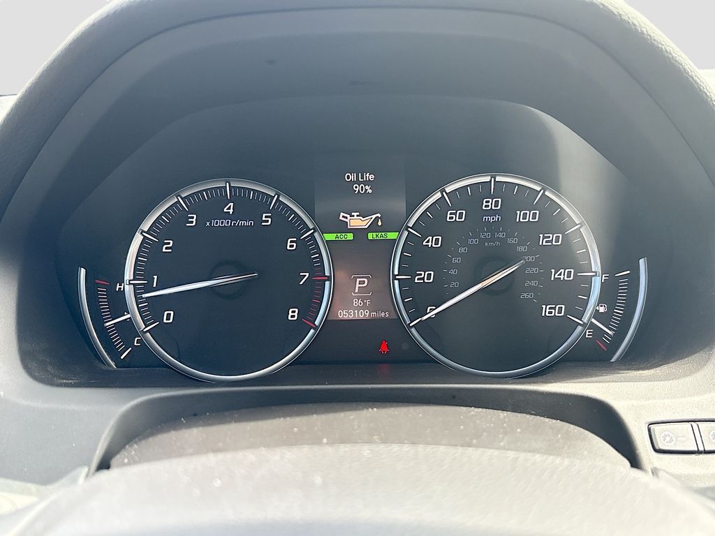 Used 2019 Gray Acura 3.5L Advance Pkg image 12