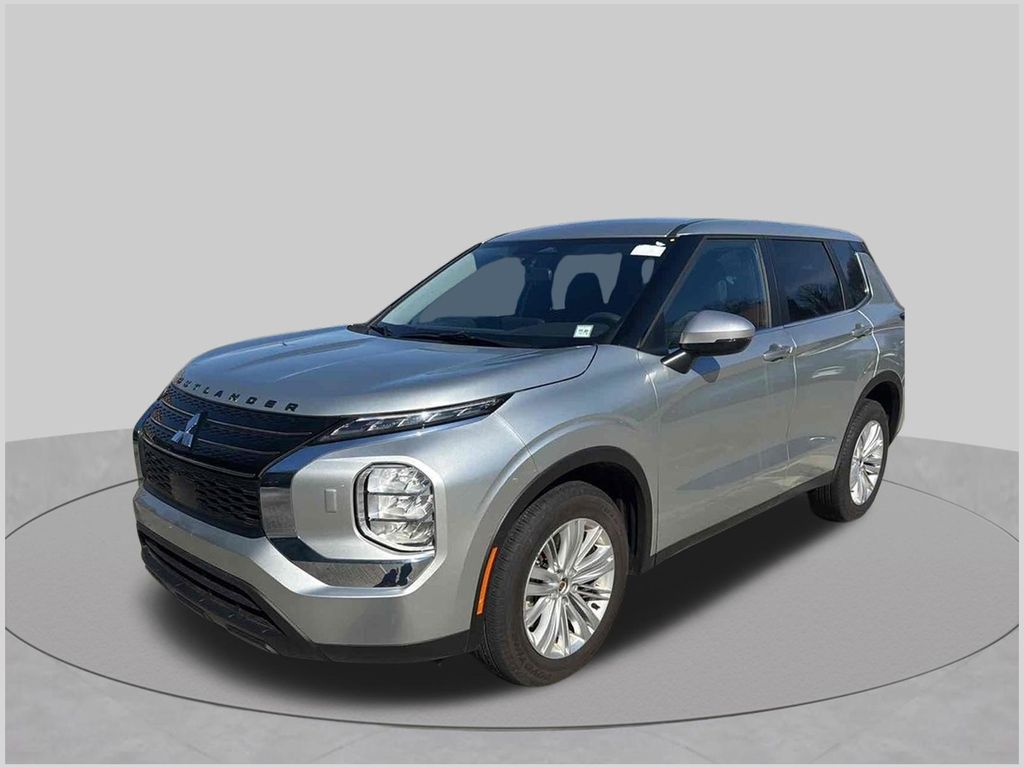 Gray 2024 Mitsubishi Outlander SUV / Crossover All-Wheel Drive Continuously Variable Transmission