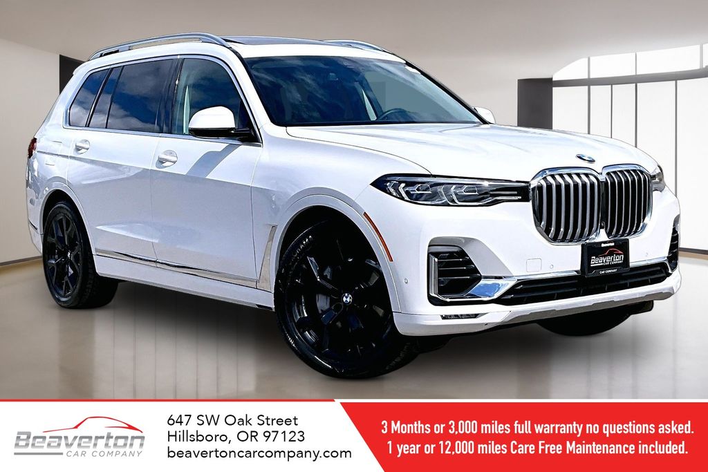 Alpine White 2020 BMW X7 SUV / Crossover All-Wheel Drive 8-Speed Automatic