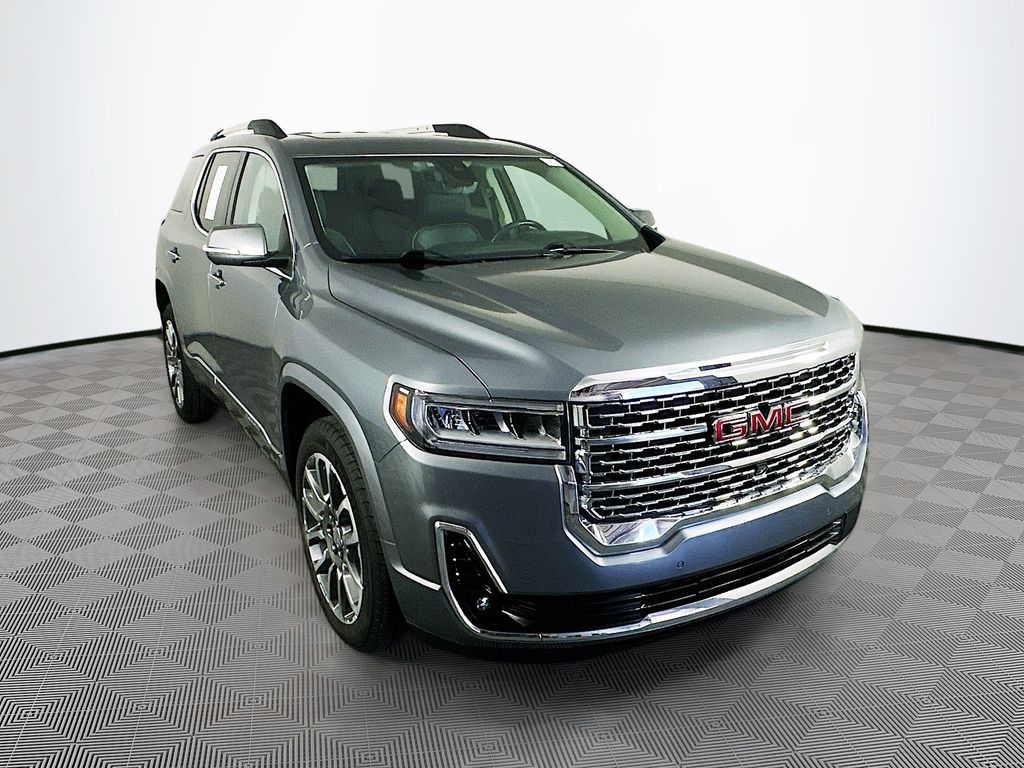 Gray 2021 GMC Acadia SUV / Crossover Four-Wheel Drive 9-Speed Automatic
