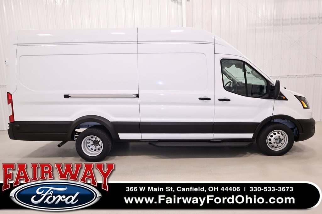 Oxford White 2026 Ford Transit Cargo 350 HD 11000 GVWR High Roof Extended LB DRW RWD Van Rear-Wheel Drive