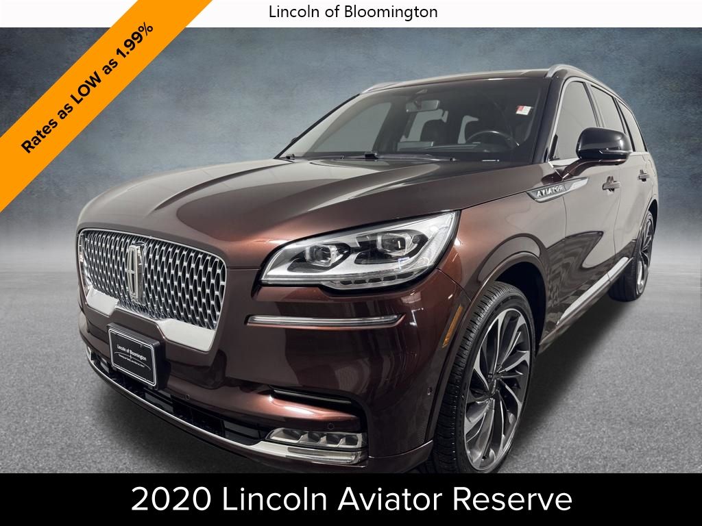 Red (Copper Metallic) 2020 Lincoln Aviator SUV / Crossover All-Wheel Drive Automatic