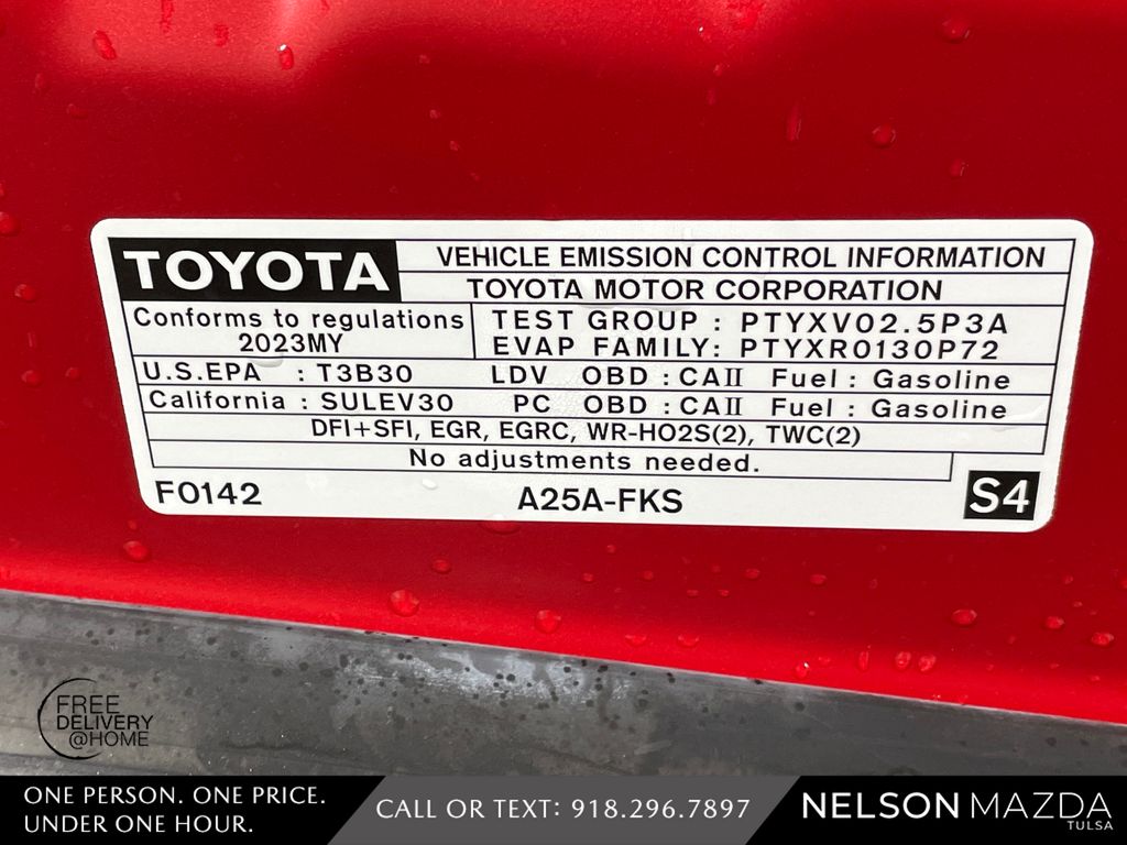 Used 2023 Red Toyota SE image 49