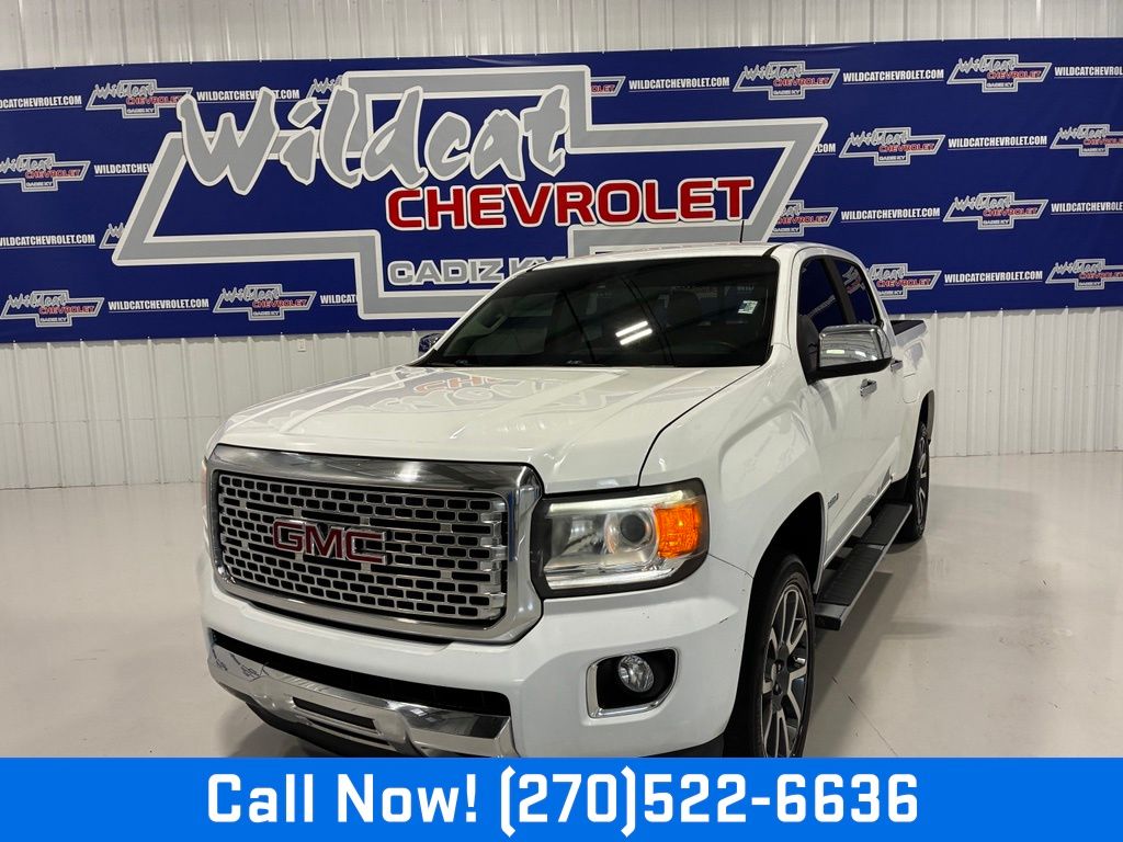 Summit White 2017 GMC Canyon Pickup Truck Four-Wheel Drive 8-Speed Automatic