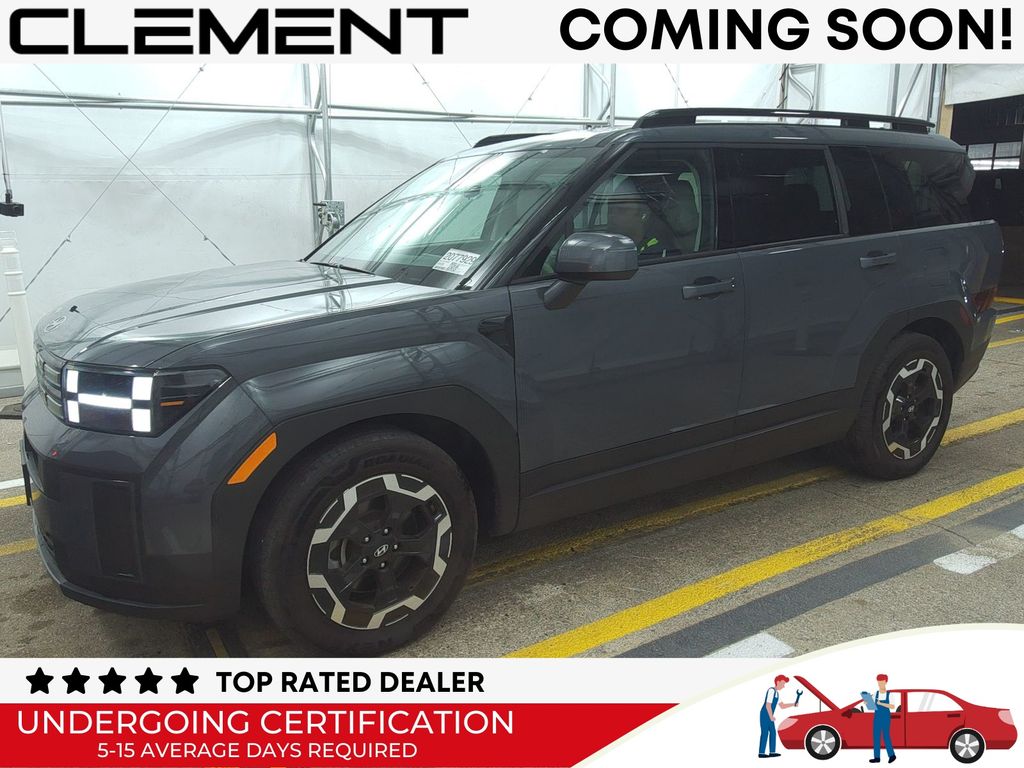 Ecotronic Gray 2025 Hyundai Santa Fe SEL FWD SUV / Crossover Front-Wheel Drive Automatic