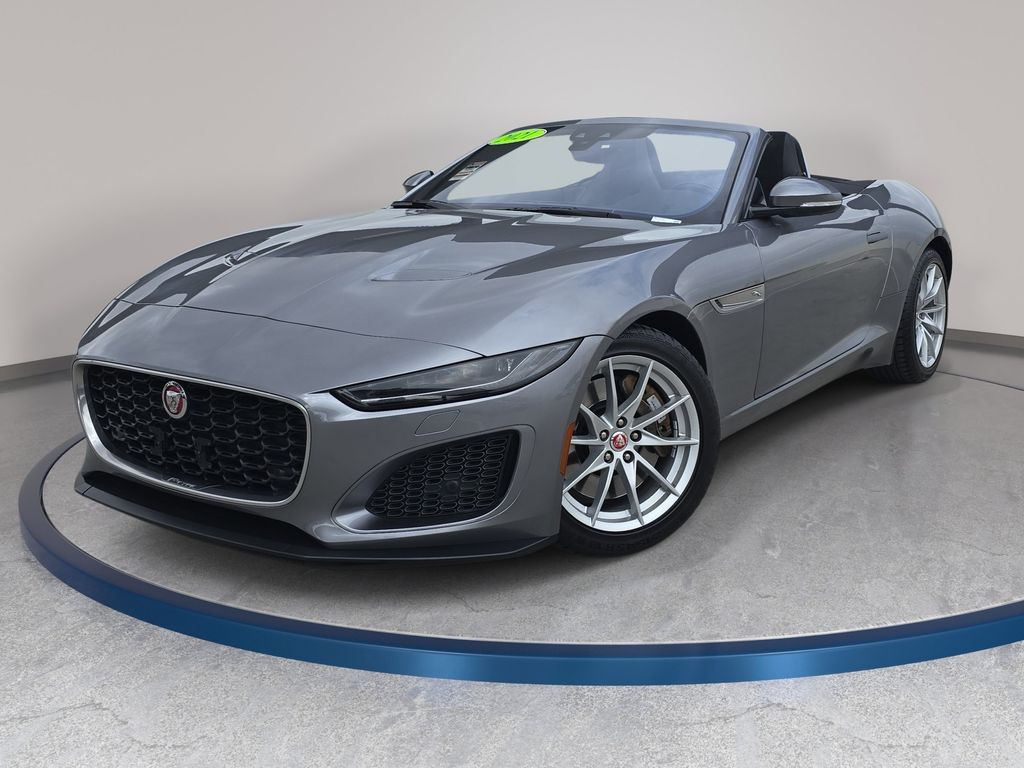 Flux Gray Gloss 2021 Jaguar F-TYPE Convertible Rear-Wheel Drive 8-Speed Automatic