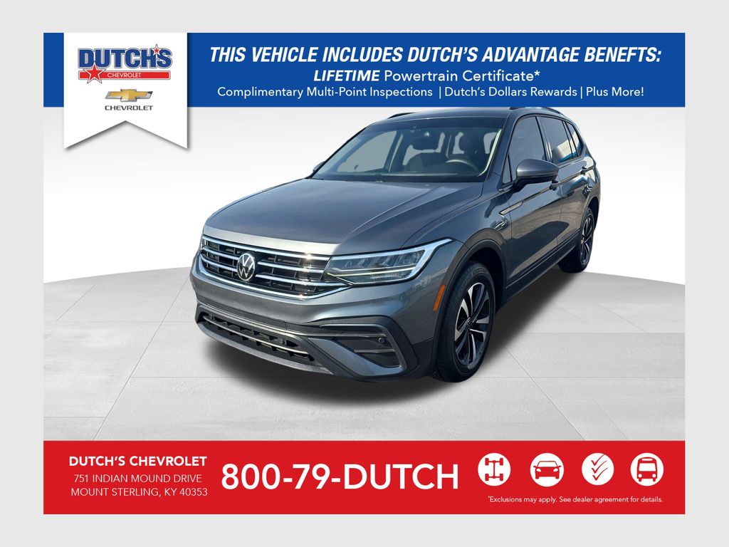 Platinum Gray Metallic 2023 Volkswagen Tiguan S FWD SUV / Crossover Front-Wheel Drive 8-Speed Automatic