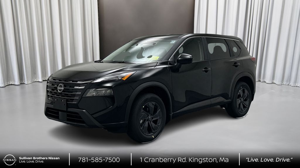 Super Black 2026 Nissan Rogue SUV / Crossover All-Wheel Drive Continuously Variable Transmission