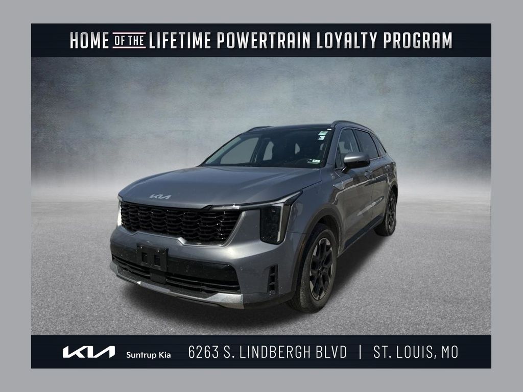 Everlasting Silver 2024 Kia Sorento S FWD SUV / Crossover Front-Wheel Drive 8-Speed Automatic
