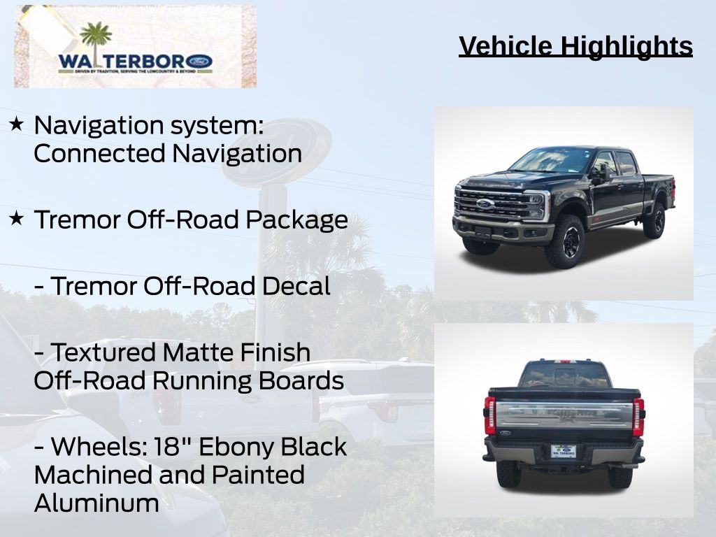 2026 Ford F-250SD King Ranch Black at Walterboro Ford