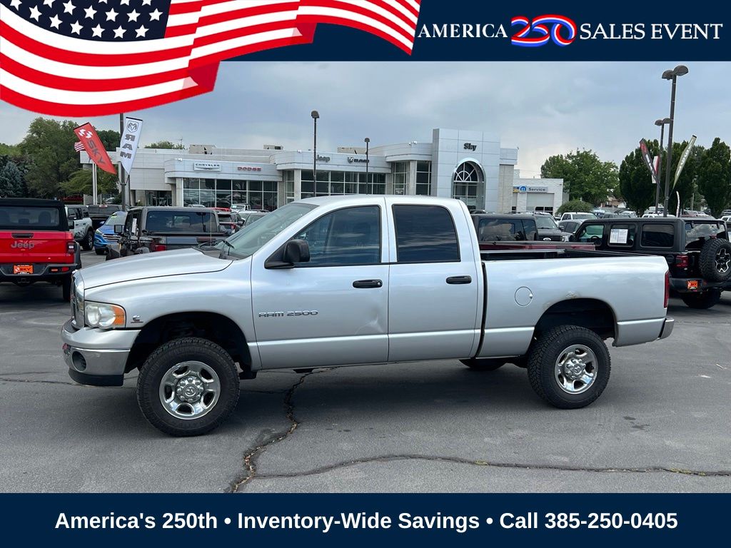  2004 Dodge RAM 2500 SLT Quad Cab 4WD   