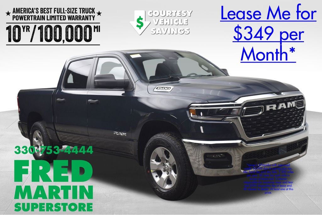 new 2026 Ram 1500 car, priced at $49,525
