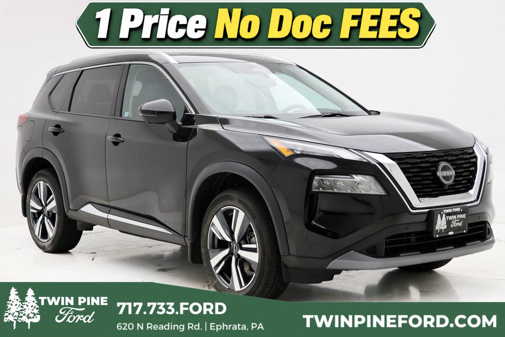 Super Black 2023 Nissan Rogue SUV / Crossover All-Wheel Drive Automatic