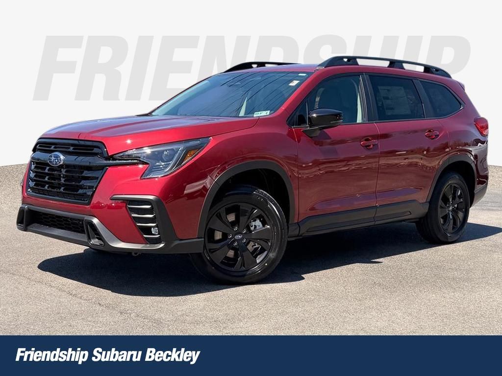 Crimson Red 2026 Subaru Ascent Premium 7-Passenger AWD SUV / Crossover All-Wheel Drive Continuously Variable Transmission