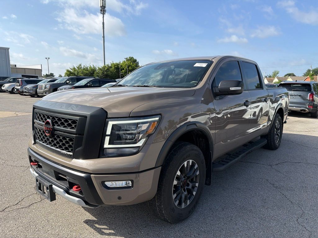 Baja Storm 2023 Nissan Titan Pickup Truck Four-Wheel Drive 9-Speed Automatic