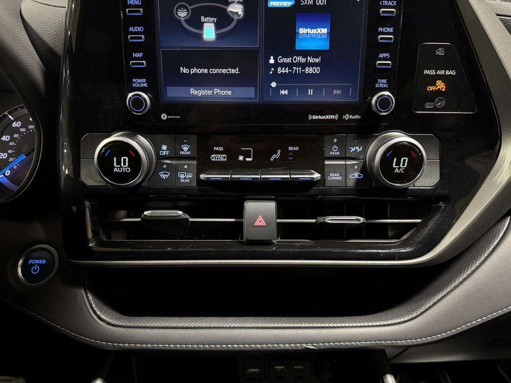 Used 2021 Midnight Black Metallic Toyota LE image 7