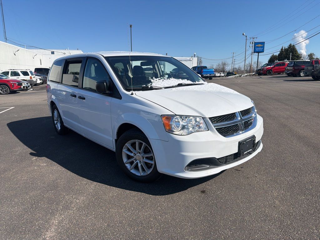 White Knuckle Clearcoat 2019 Dodge Grand Caravan SE FWD Minivan Front-Wheel Drive 6-Speed Automatic