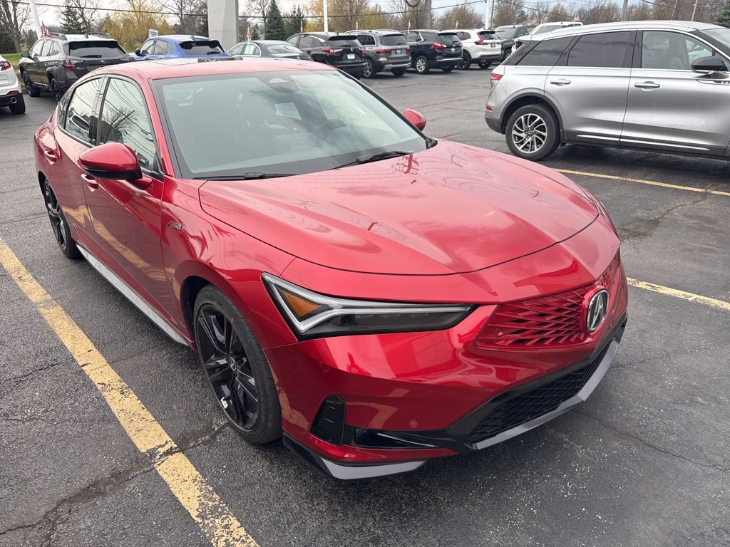Performance Red Pearl 2026 Acura Integra FWD with Technology and A-SPEC Package Sedan Front-Wheel Drive Continuously Variable Transmission