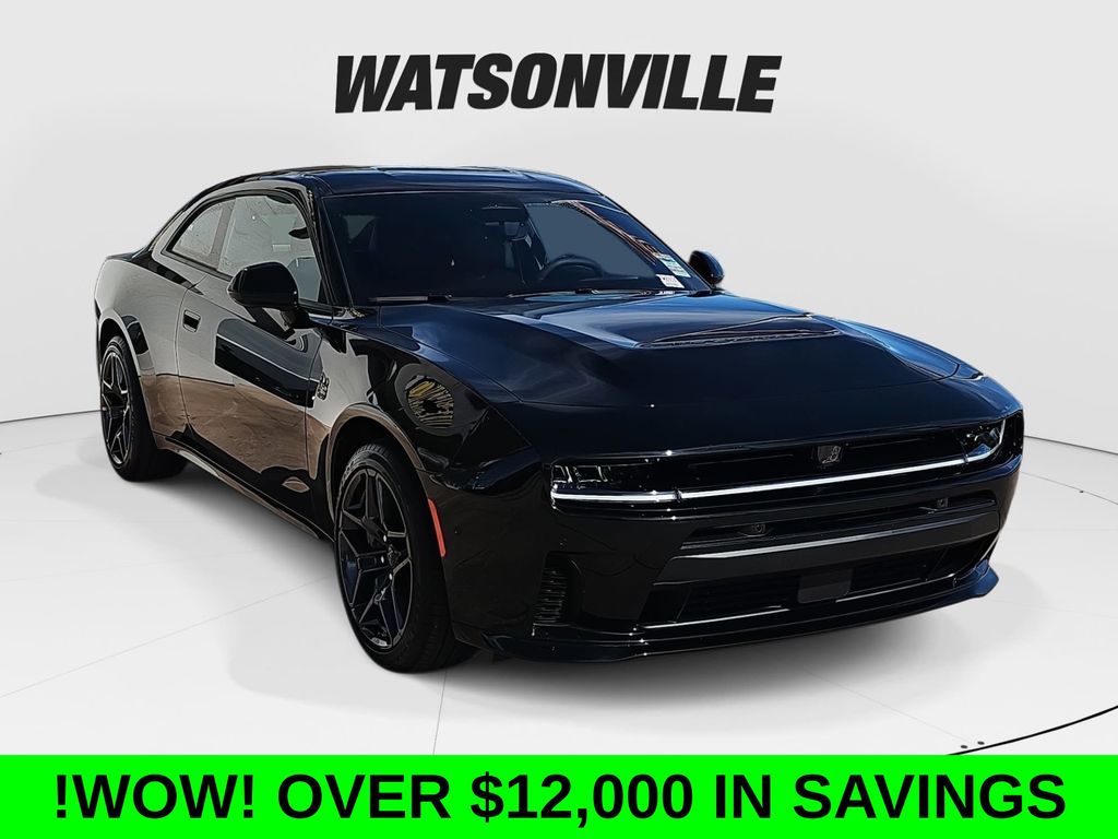 Diamond Black Crystal Pearlcoat 2026 Dodge Charger Daytona Coupe All-Wheel Drive 8-Speed Automatic
