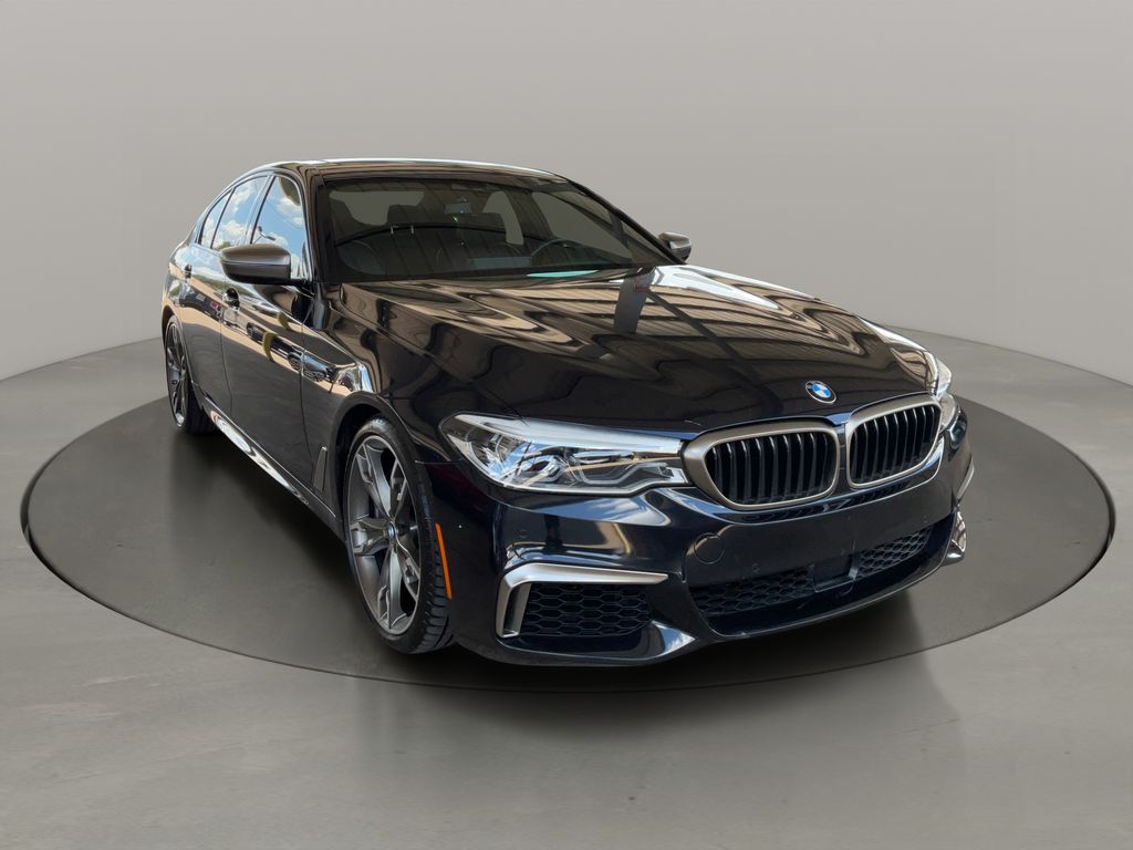 Carbon Black Metallic 2020 BMW 5 Series Sedan All-Wheel Drive 8-Speed Automatic