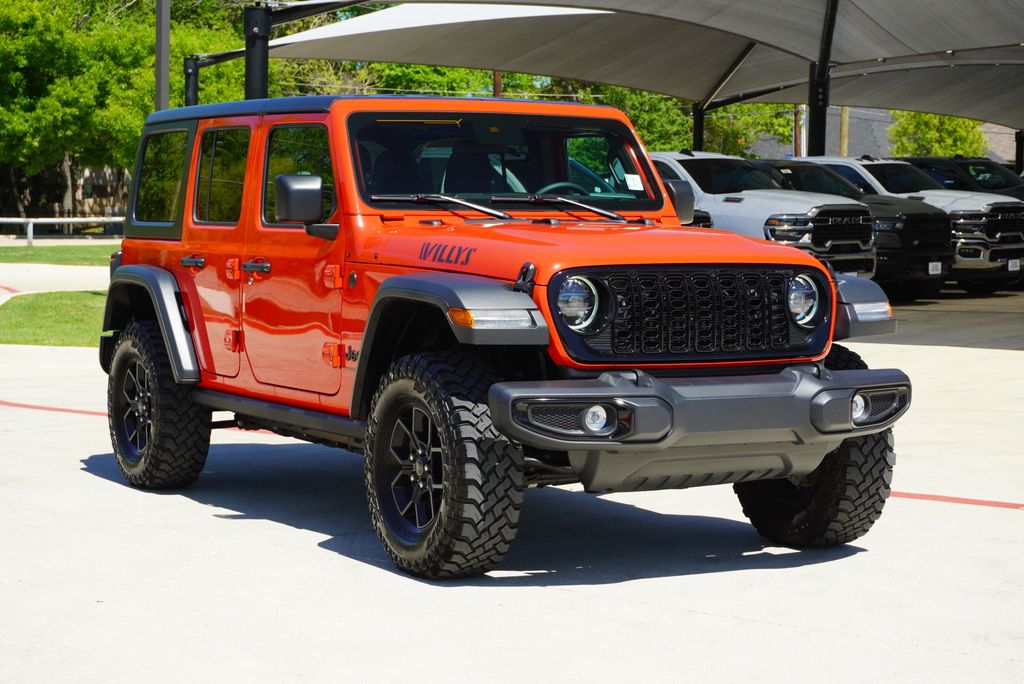 Used Car 2025 Jeep Wrangler  Willys For Sale Under $40,000 In Weatherford, Texas