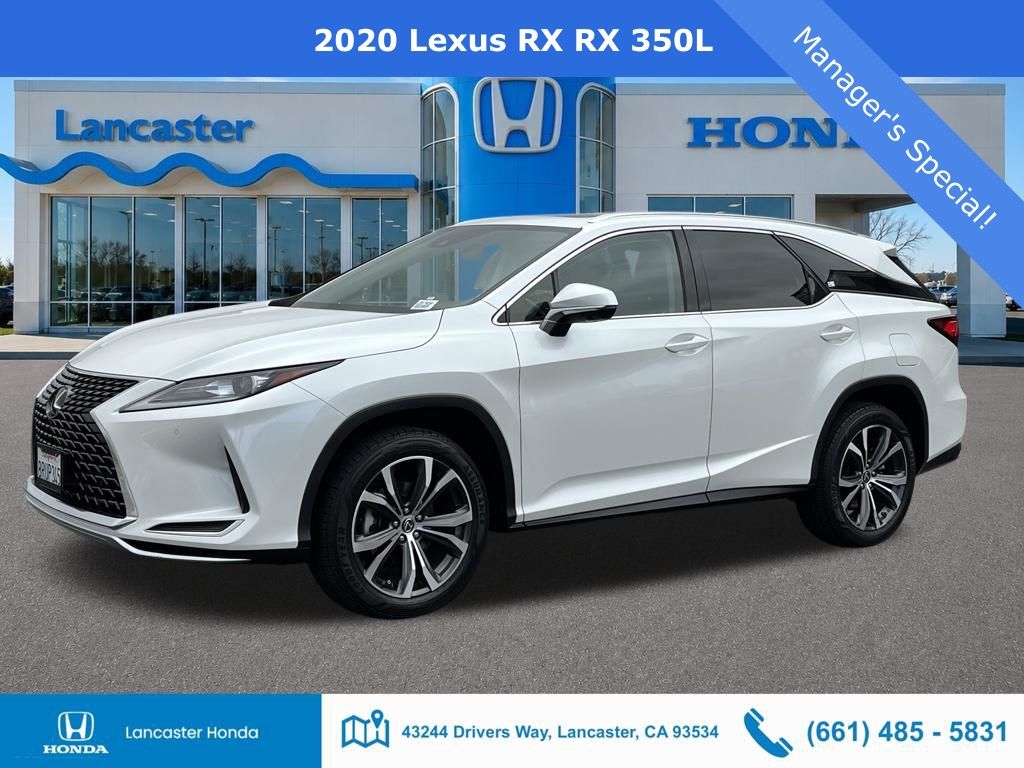 Eminent White Pearl 2020 Lexus RX SUV / Crossover Front-Wheel Drive 8-Speed Automatic