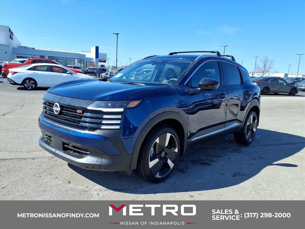 Deep Blue Pearl 2026 Nissan Kicks SUV / Crossover All-Wheel Drive Continuously Variable Transmission