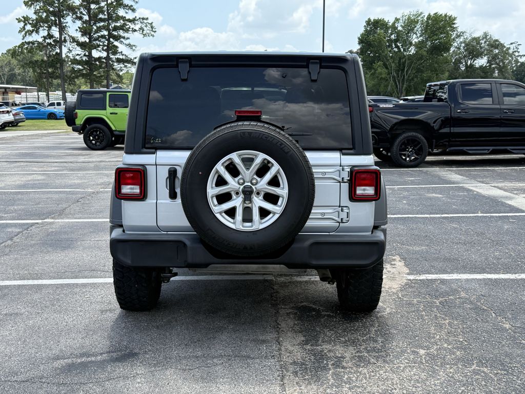 2023 Jeep Wrangler Sport S Silver at DeMontrond Auto Country