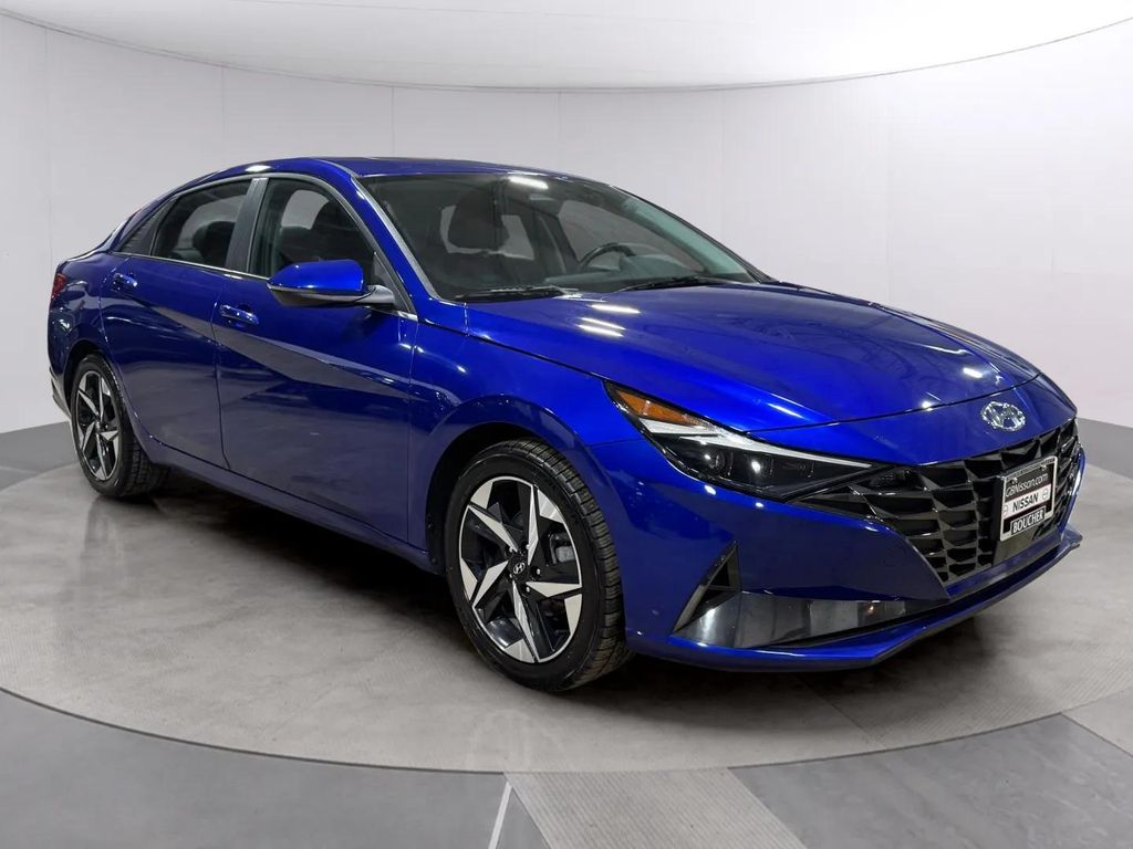 Used 2023 Intense Blue Hyundai Limited image 2