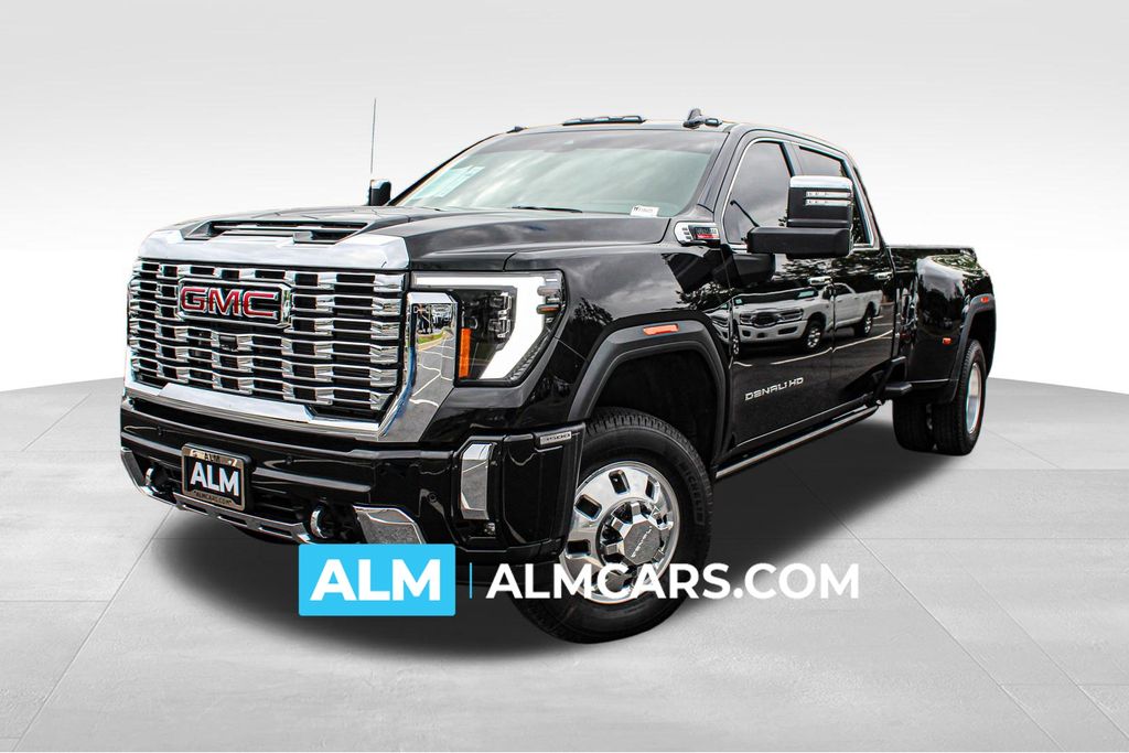 Black 2026 GMC Sierra 3500HD Pickup Truck Four-Wheel Drive Automatic