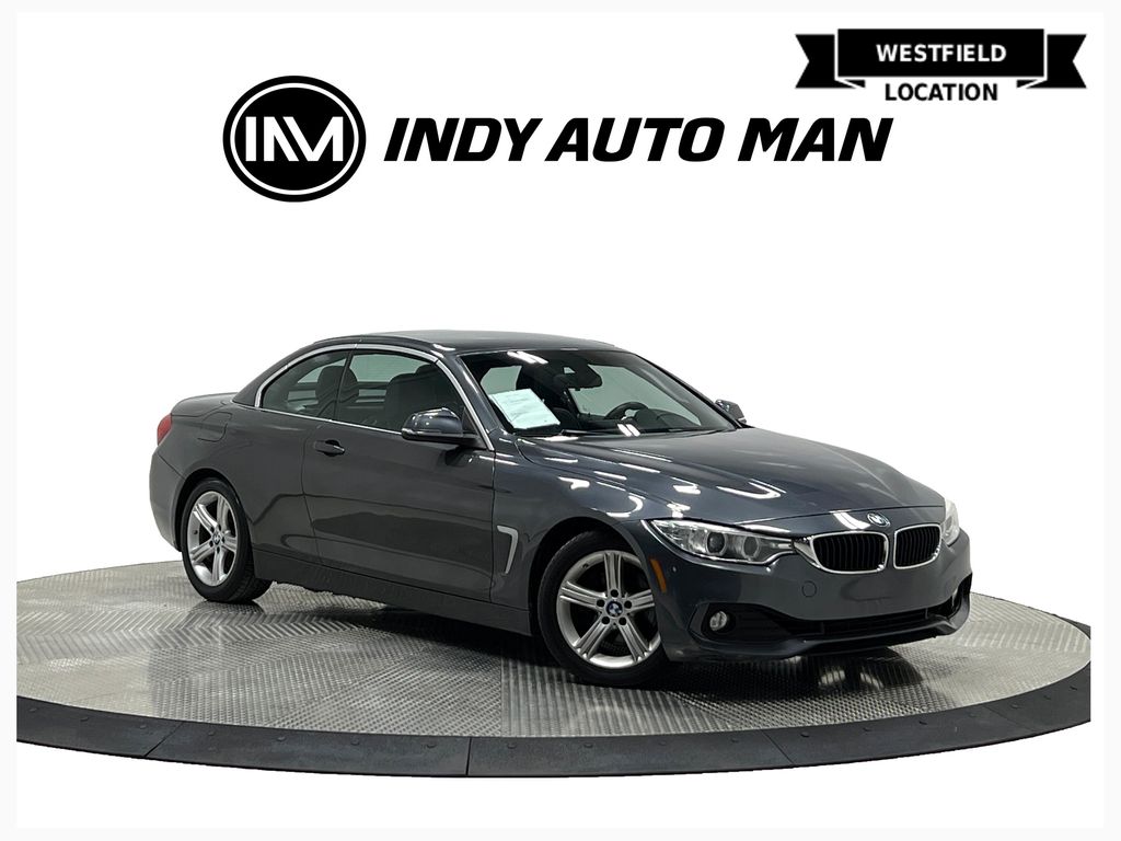 Mineral Gray Metallic 2014 BMW 4 Series 428i Convertible RWD Convertible Rear-Wheel Drive 8-Speed Automatic