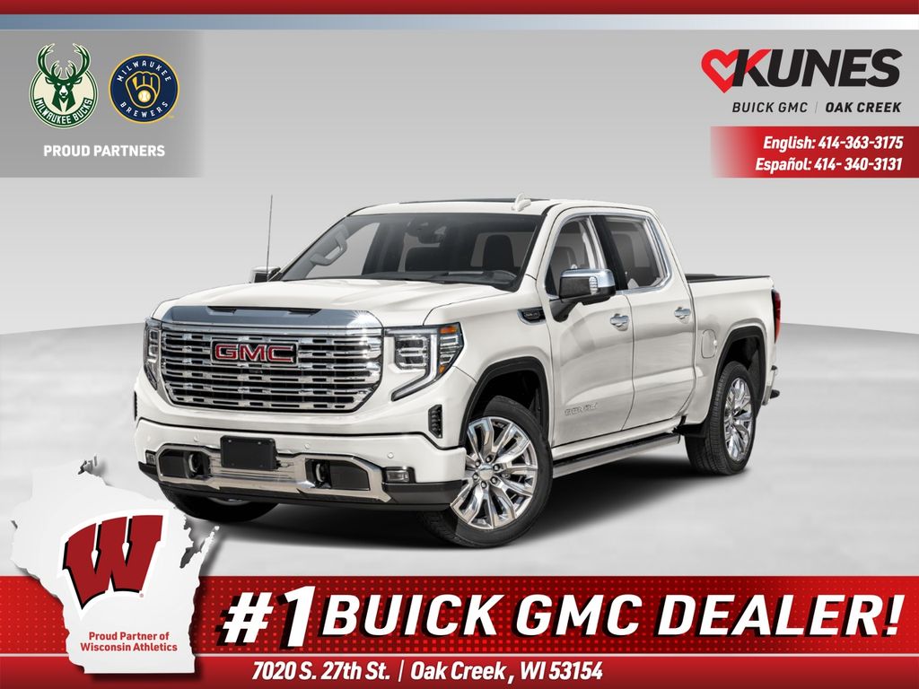 Glacier White Tricoat 2026 GMC Sierra 1500 Pickup Truck Four-Wheel Drive Automatic