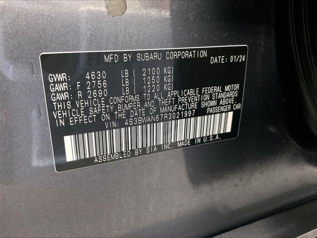 2024 Subaru Legacy — photo 36