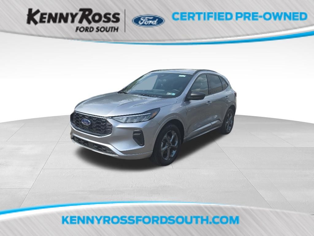 Silver Metallic 2023 Ford Escape SUV / Crossover All-Wheel Drive 8-Speed Automatic