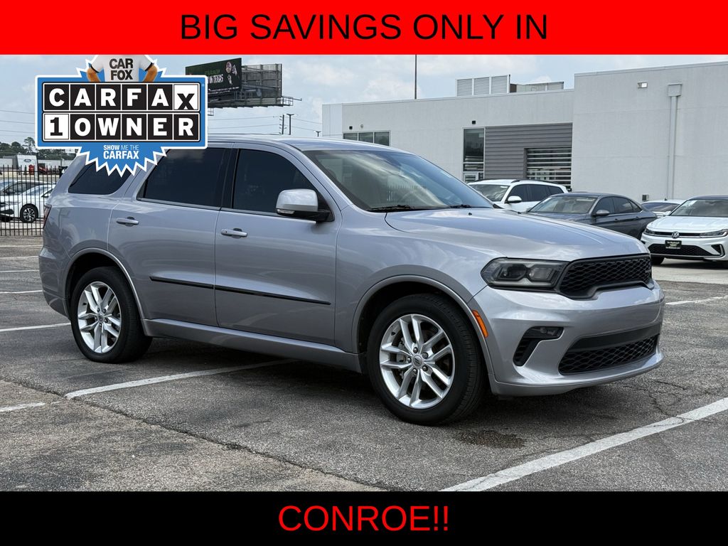 2021 Dodge Durango GT Plus Silver at DeMontrond Auto Country