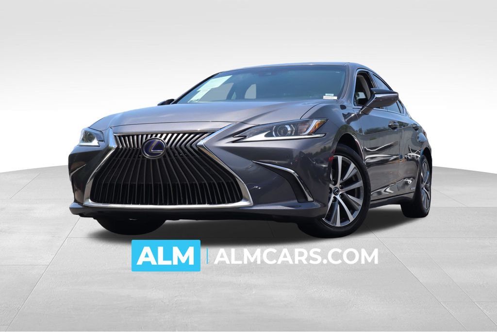 Gray Pearl 2020 Lexus ES Hybrid Sedan Front-Wheel Drive Continuously Variable Transmission