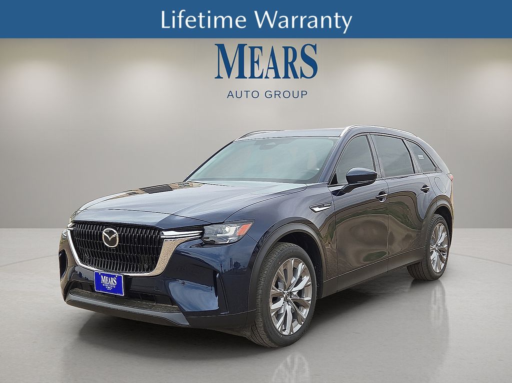 Deep Crystal Blue Mica 2026 Mazda CX-90 3.3 Turbo Preferred AWD SUV / Crossover All-Wheel Drive 8-Speed Automatic