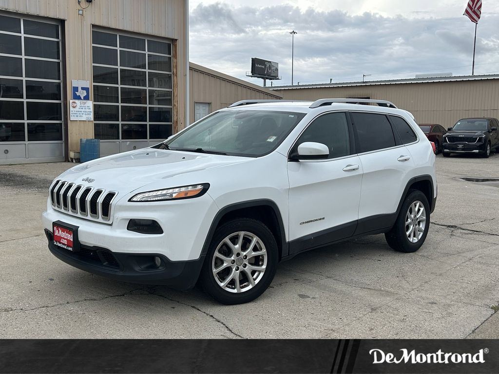 2015 Jeep Cherokee Latitude White at Shottenkirk Kia Fort Bend